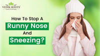 How to stop a runny nose and sneezing?