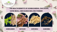 Ashwagandha, Shatavari, Safed Musli, & Kaunchbeej - Health Benefits