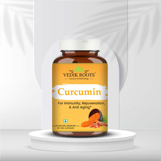 Curcumin Capsules- Reduce Cancer Risk | Improve Brain Function | Promotes Healthy Skin