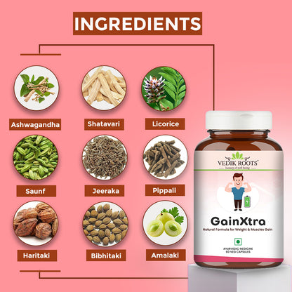 GainXtra - Weight Management | More Muscle Mass | Improved Digestion