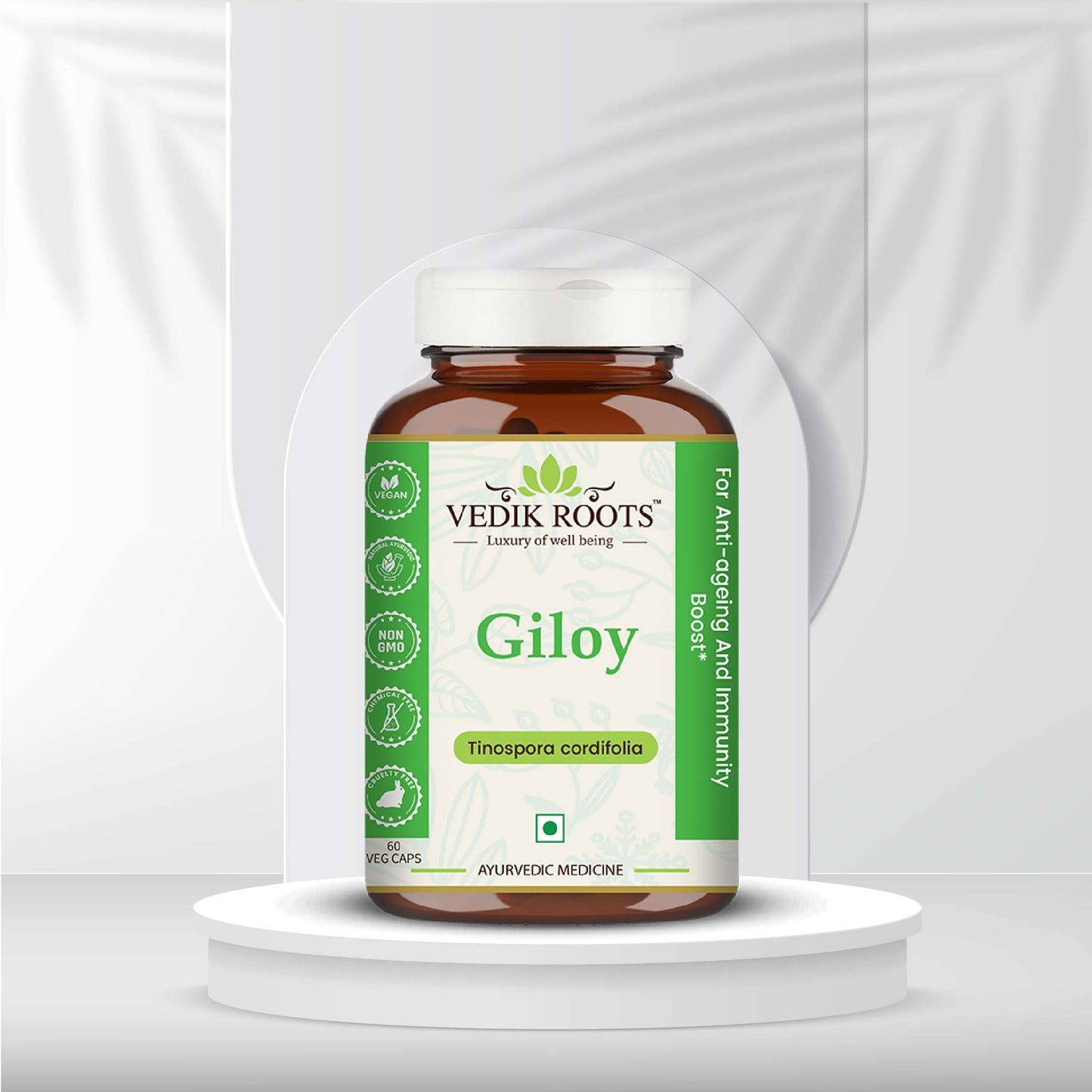 Giloy Capsules - For Immunity | High Fever | Skin Problems | Diabetes