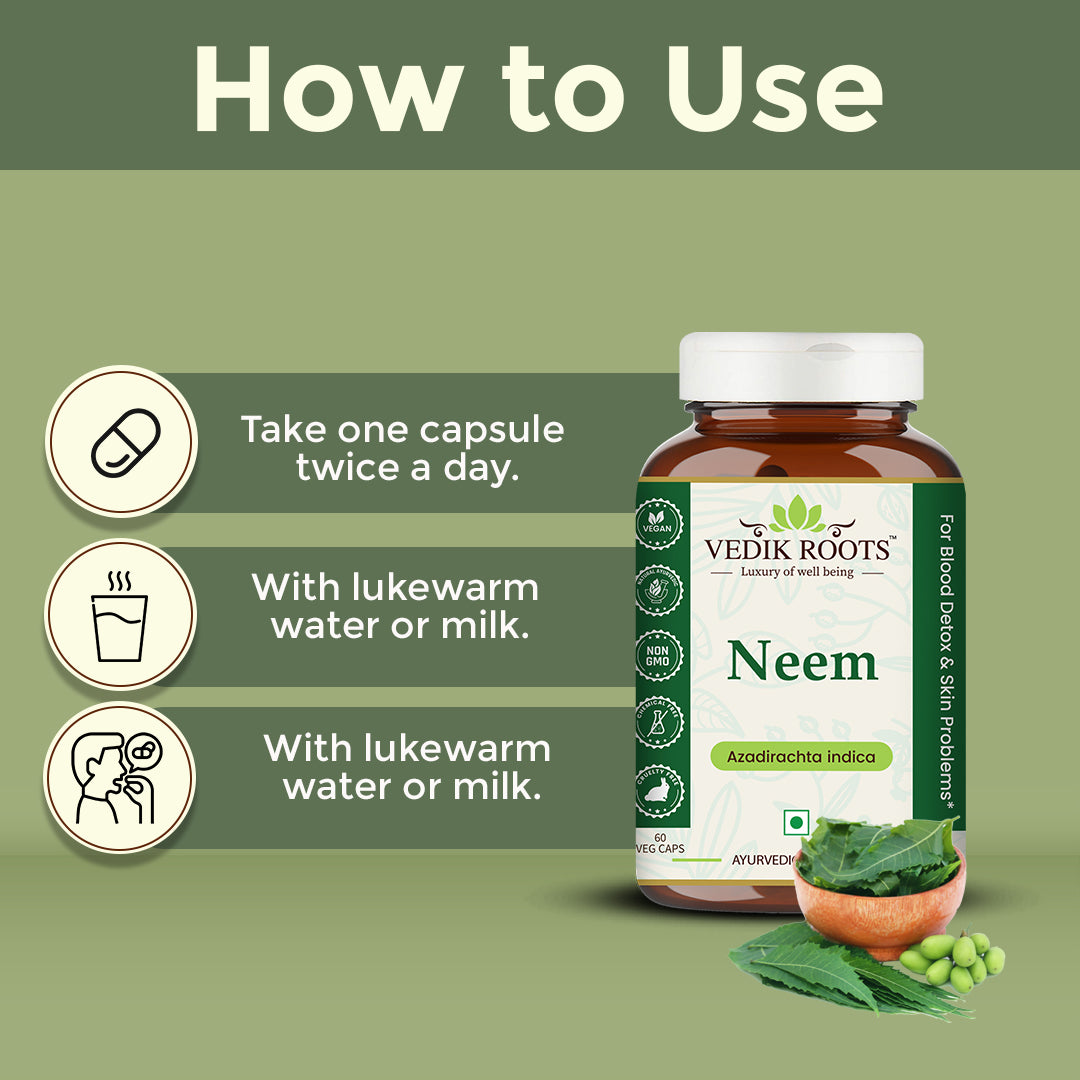 How to use Neem Capsule