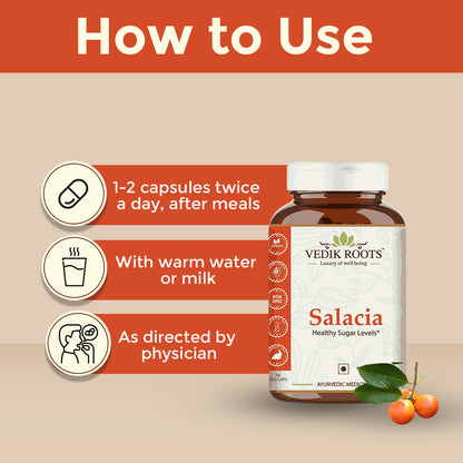 Salacia- Controls Sugar Level | Improves Glucose Metabolism