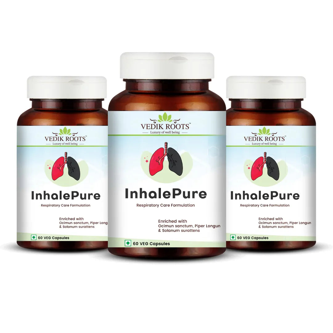 inhalepure pack of three - vedikroots