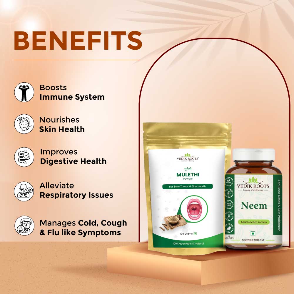 Neem and Mulethi Combo Kit