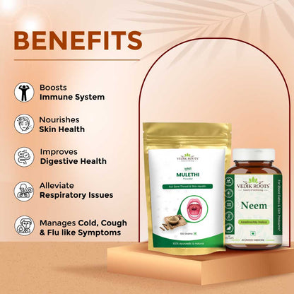 Neem and Mulethi Combo Kit