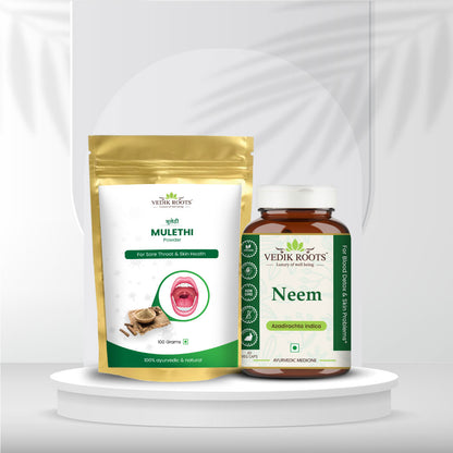 Neem and Mulethi Combo Kit