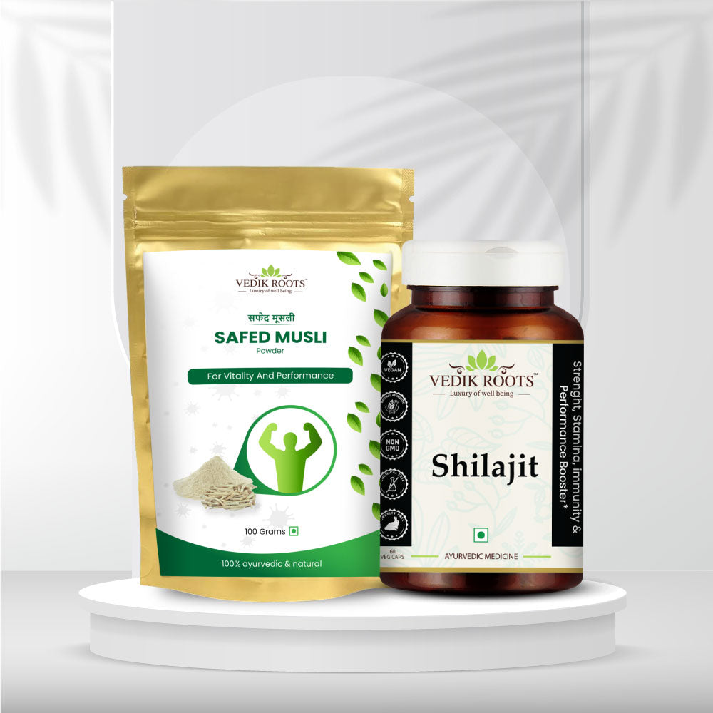 Open Shilajit and Safed Musli Combo Kit