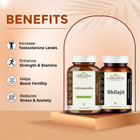 Thumbnail for Shilajit & Ashwagandha Combo Kit: Vigor & Vitality Booster