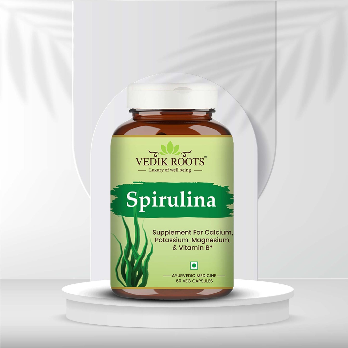 Spirulina Capsules - Immunity Booster | Increase Vitamin B levels | Anti- Cancer Properties