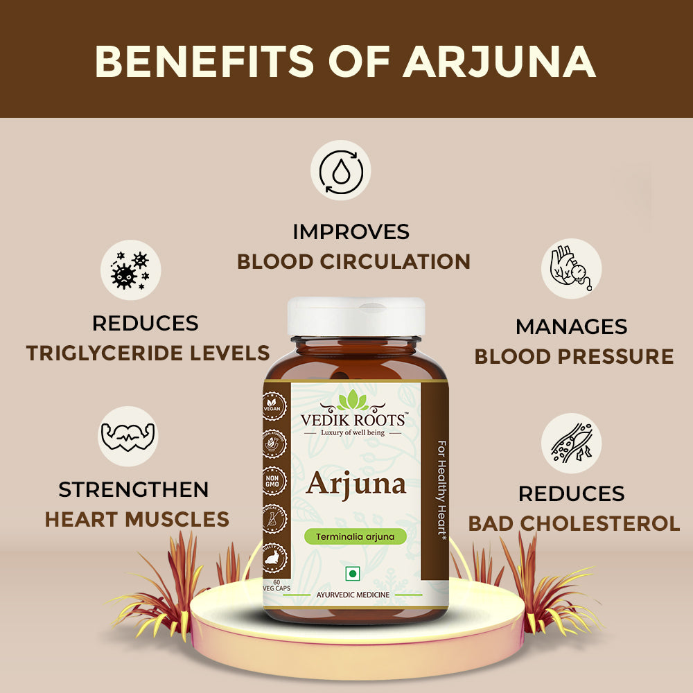 Benefits of arjuna