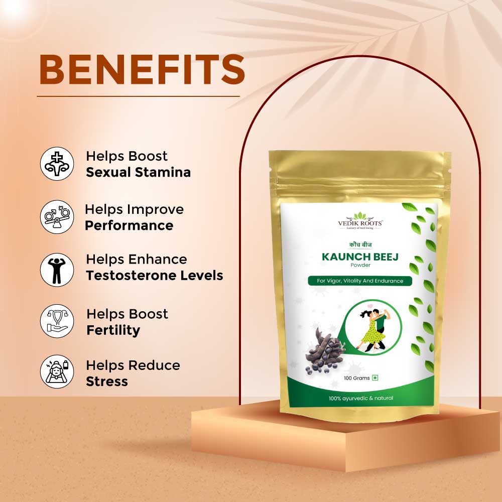 100% Pure Kaunchbeej for Energy & Stamina(100 GM)