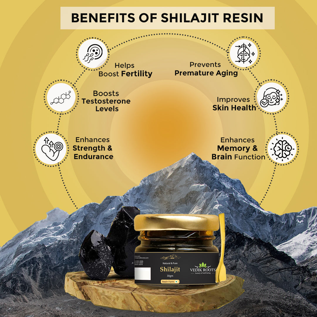 Benefits of Shilajit