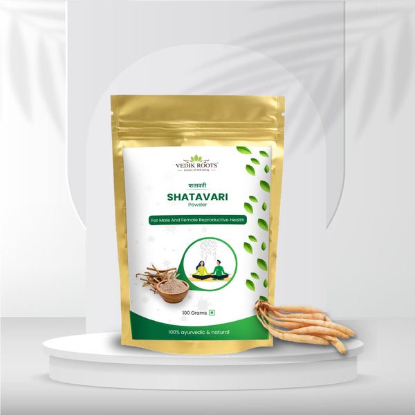 100% Pure Shatavari Powder – A Traditional Ayurvedic Supplement To Make You Feel Rejuvenated(100 GM)