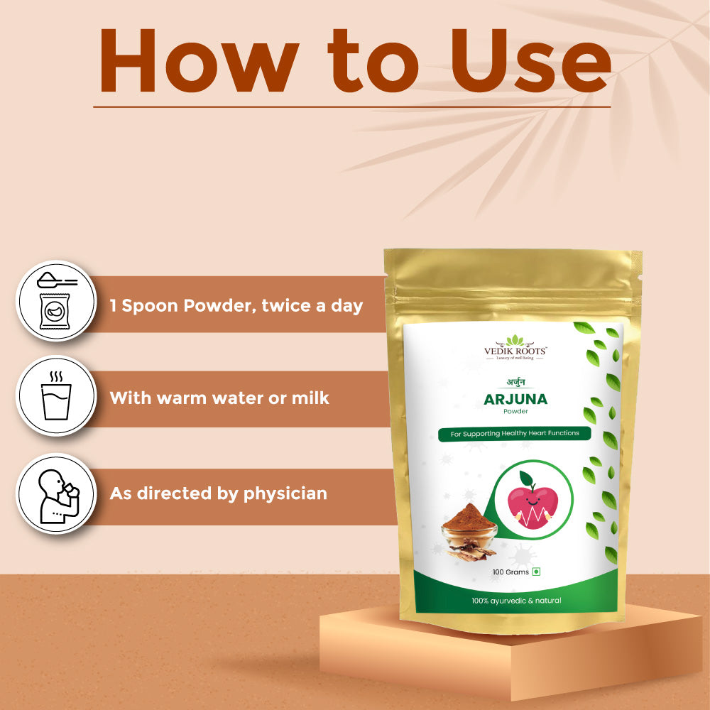 arjuna powder how to use