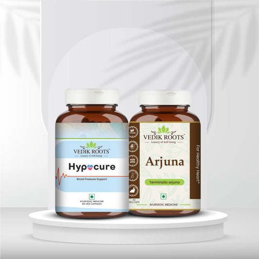 Hypertension Manangement Kit |  Hypocure 60 Capsules + Arjuna 60 Capsule