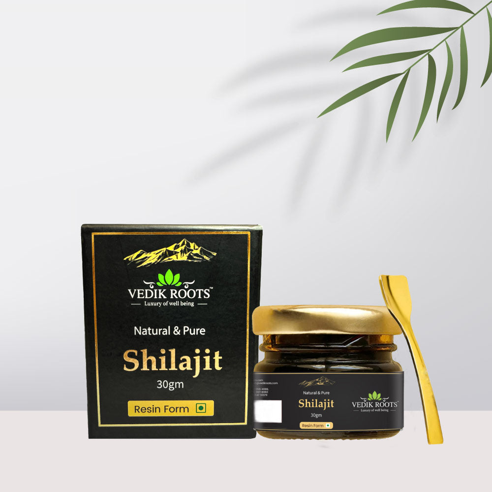 Pure shilajit resin in India - Vedikroots