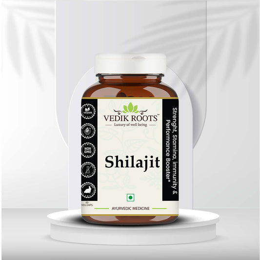 Shilajit Capsules- For Increasing Energy, Testosterones & Stamina | Improve Performance | Controls Diabetes